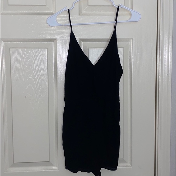 Lulus Black Romper - Picture 1 of 3